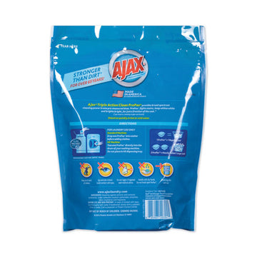 Ajax® Laundry Detergent Pods, Oxy Overload, Fresh Burst Scent, 16 Loads, 16 Pods-pouch, 8 Pouches-carton freeshipping - TVN Wholesale